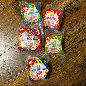 NIP UNOPENED LOT OF 5 RECESS MCDONALDS HAPPY MEAL‎ TOYS 1998